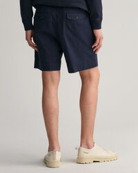 Twill-Chinoshorts mit Bundfalten
