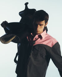 Wrangler x GANT Relaxed Fit Neon Western Hemd