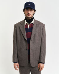 Relaxed Fit Moulin&eacute; Anzugsakko aus Wolle
