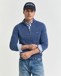 Troyer aus Baumwoll-Piqué