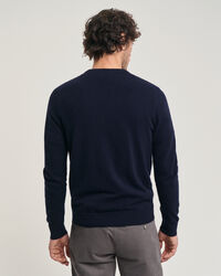 Seasonal Essential Rundhalspullover aus Extra Fine Lambswool
