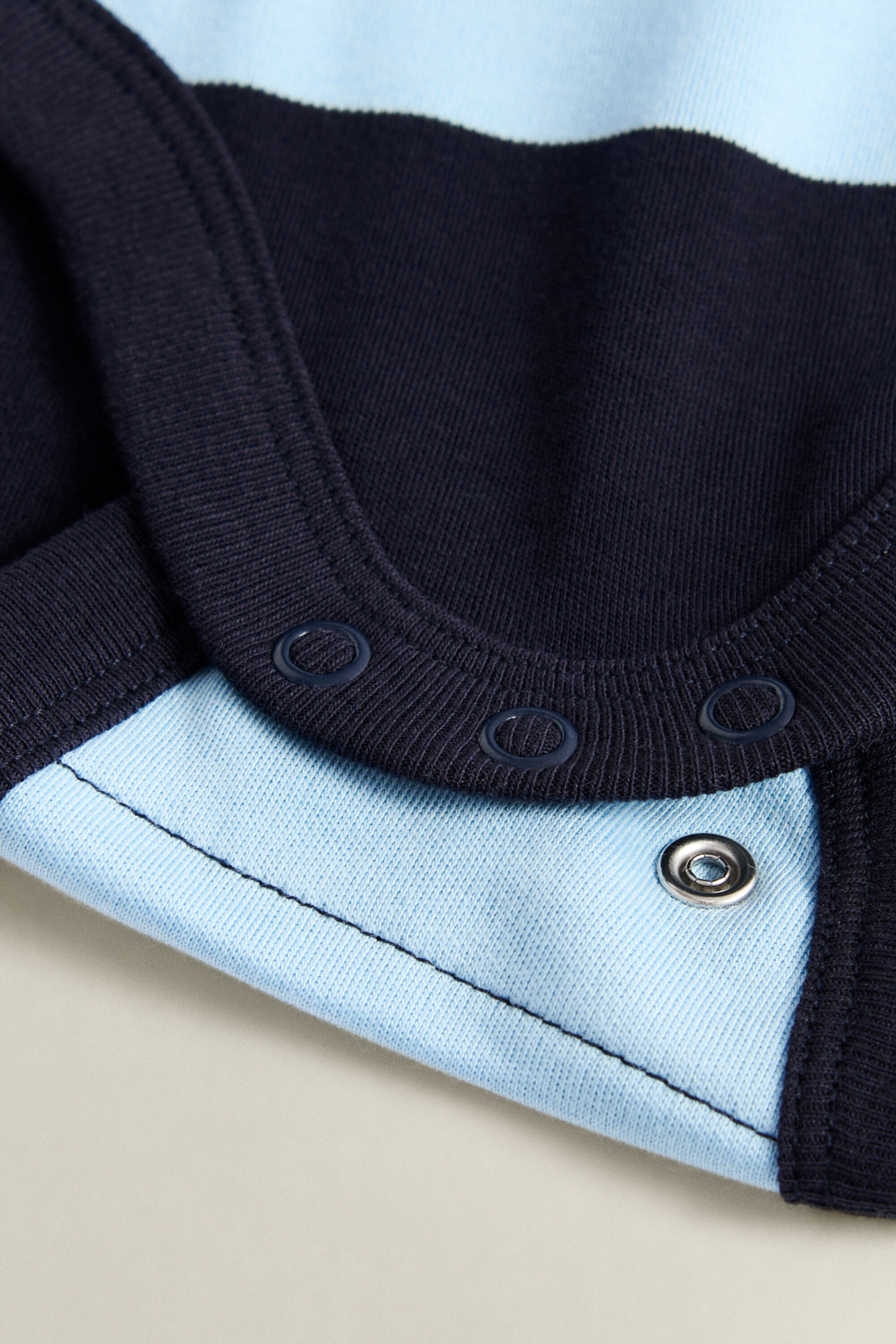 Baby 2er-Pack Strampler mit Streifen