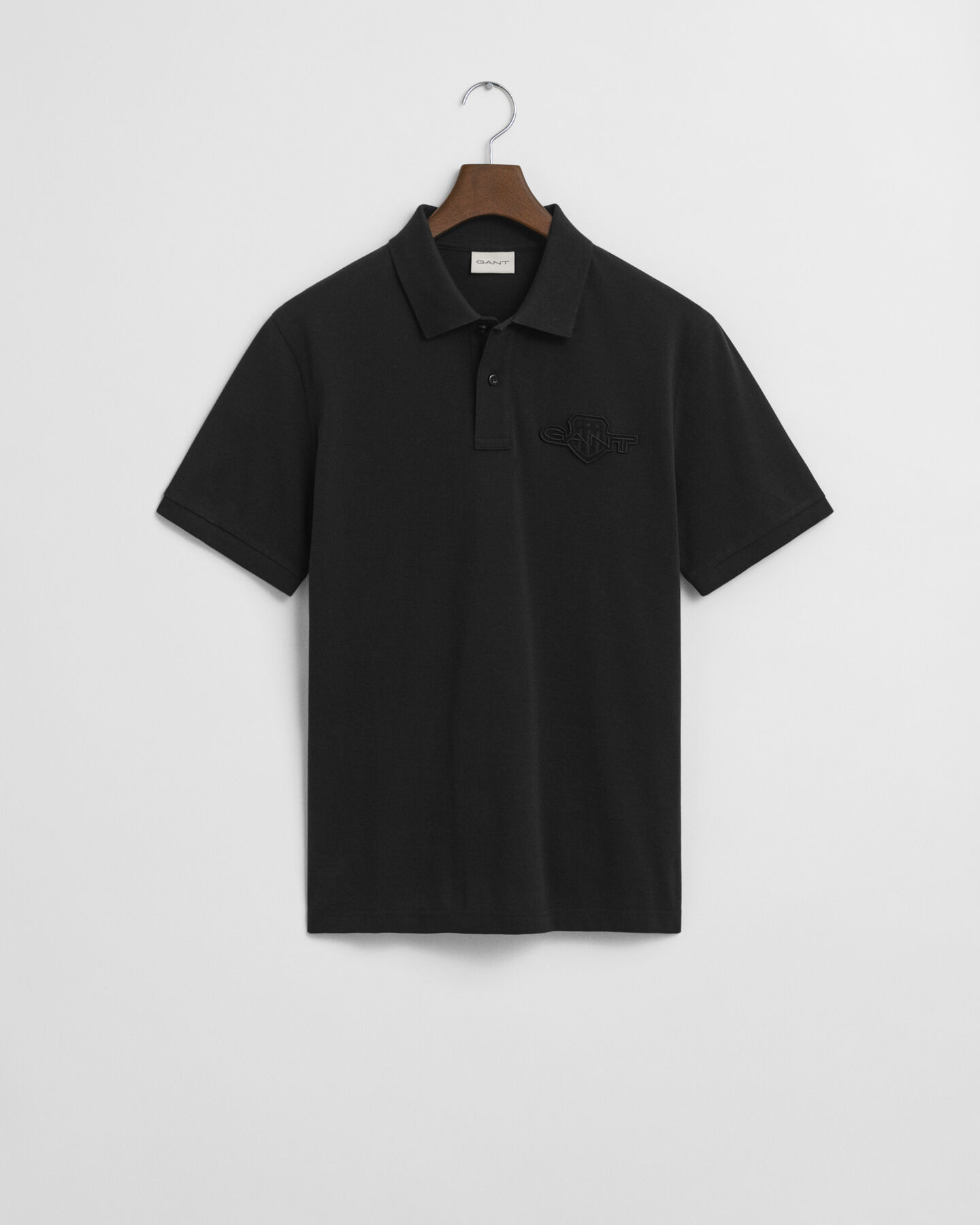 Tonal Shield Poloshirt