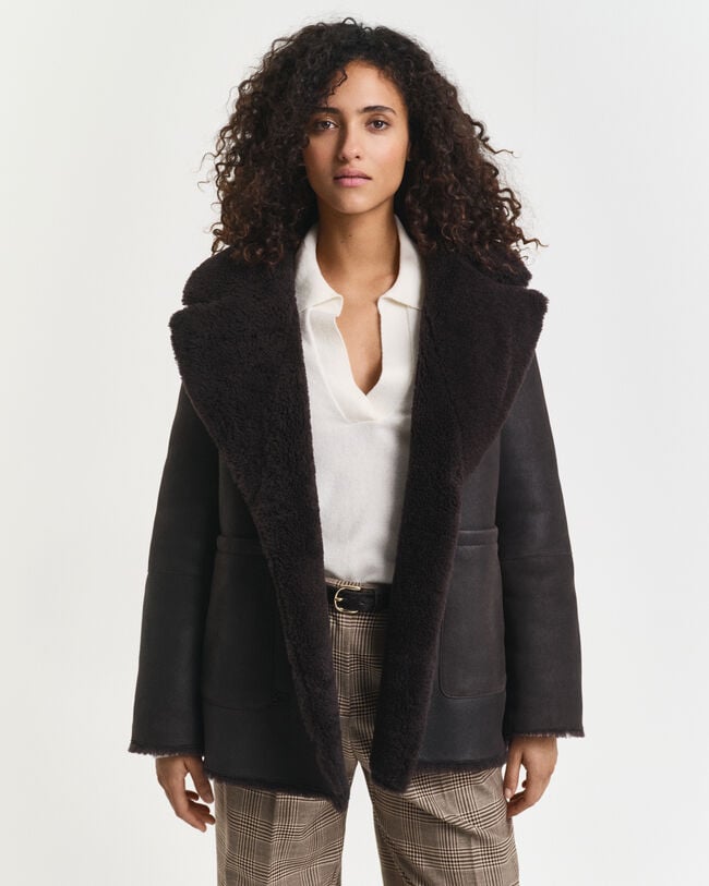 Wende-Caban aus Shearling