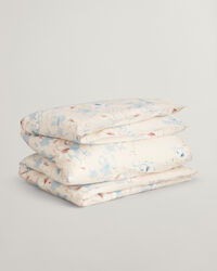 Doppelbettbezug mit Blumen-Print