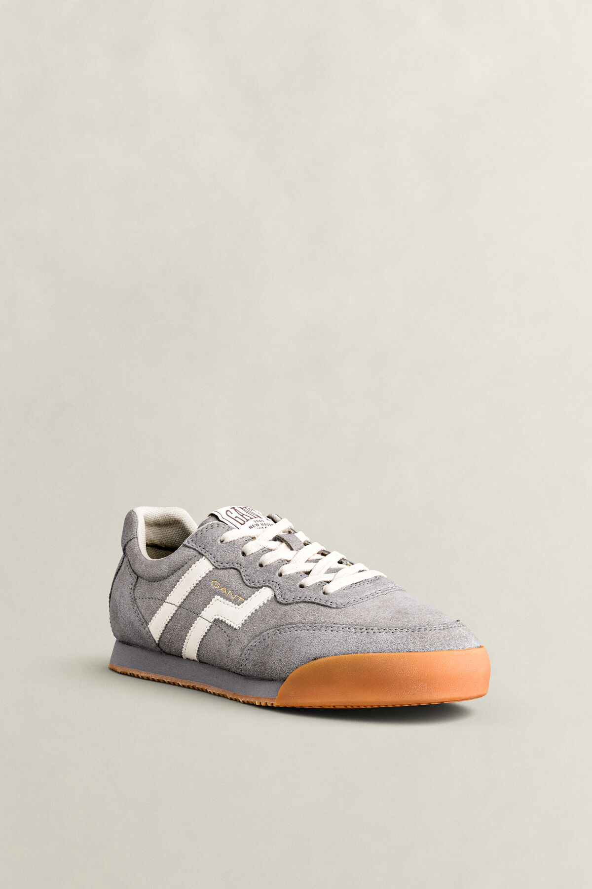 Beylana Suede Sneakers — CONCRETE GREY
