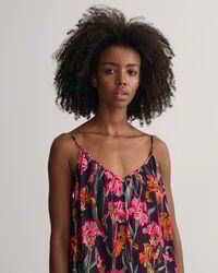 Maxiträgerkleid mit Print