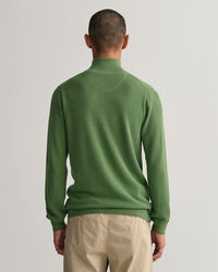 Troyer aus Baumwoll-Piqu&eacute;