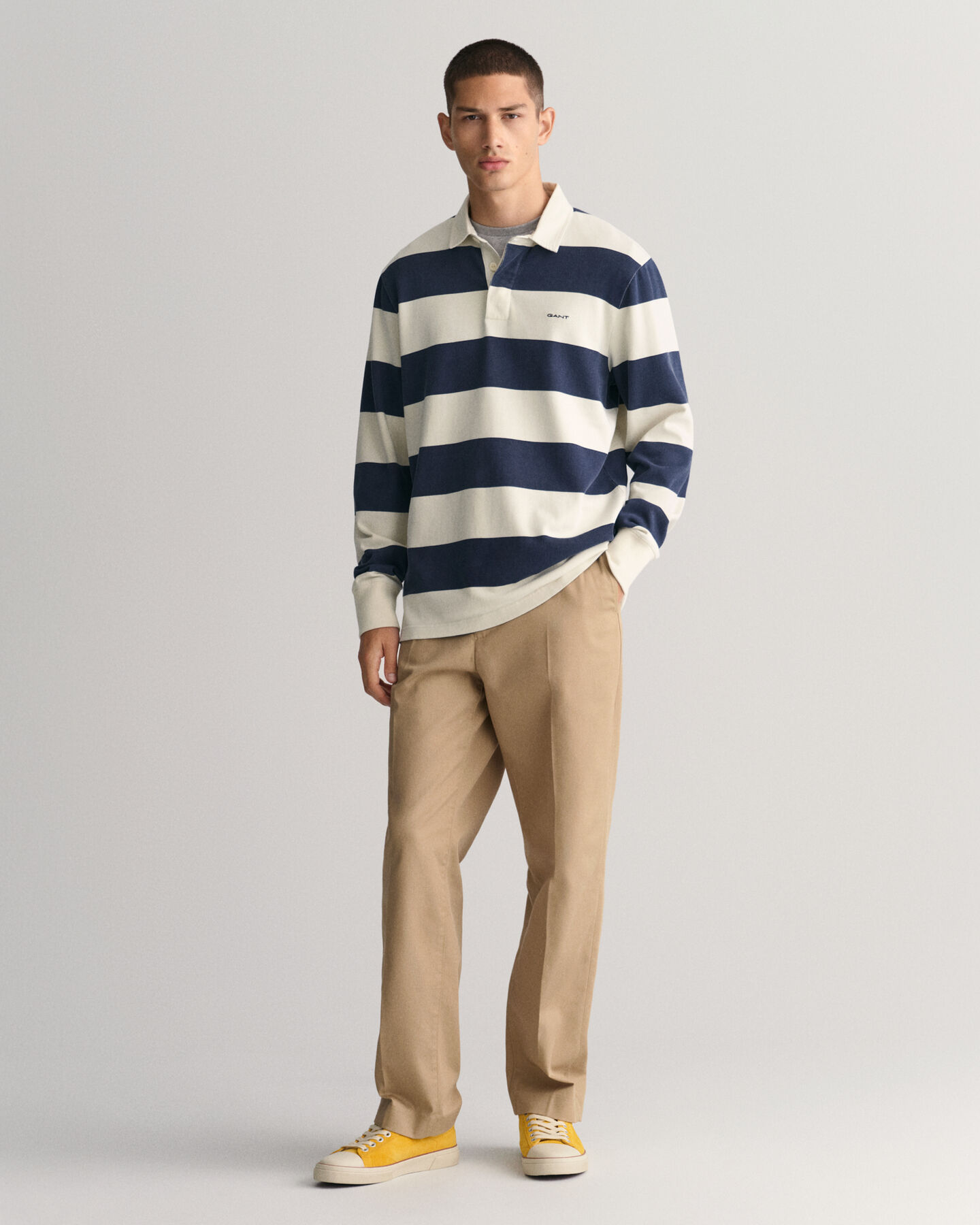 Heavy Rugger mit Blockstreifen