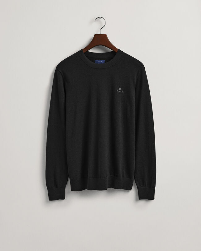 Baumwoll Kaschmir Rundhalspullover