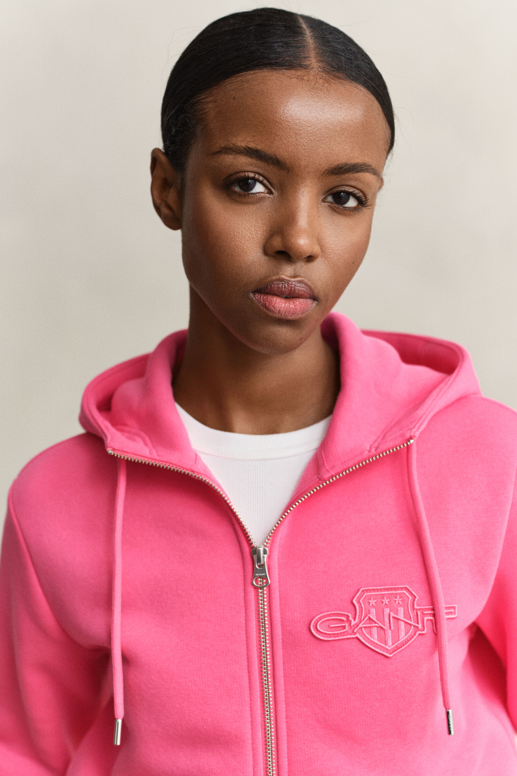 Tonal Shield Sweatjacke