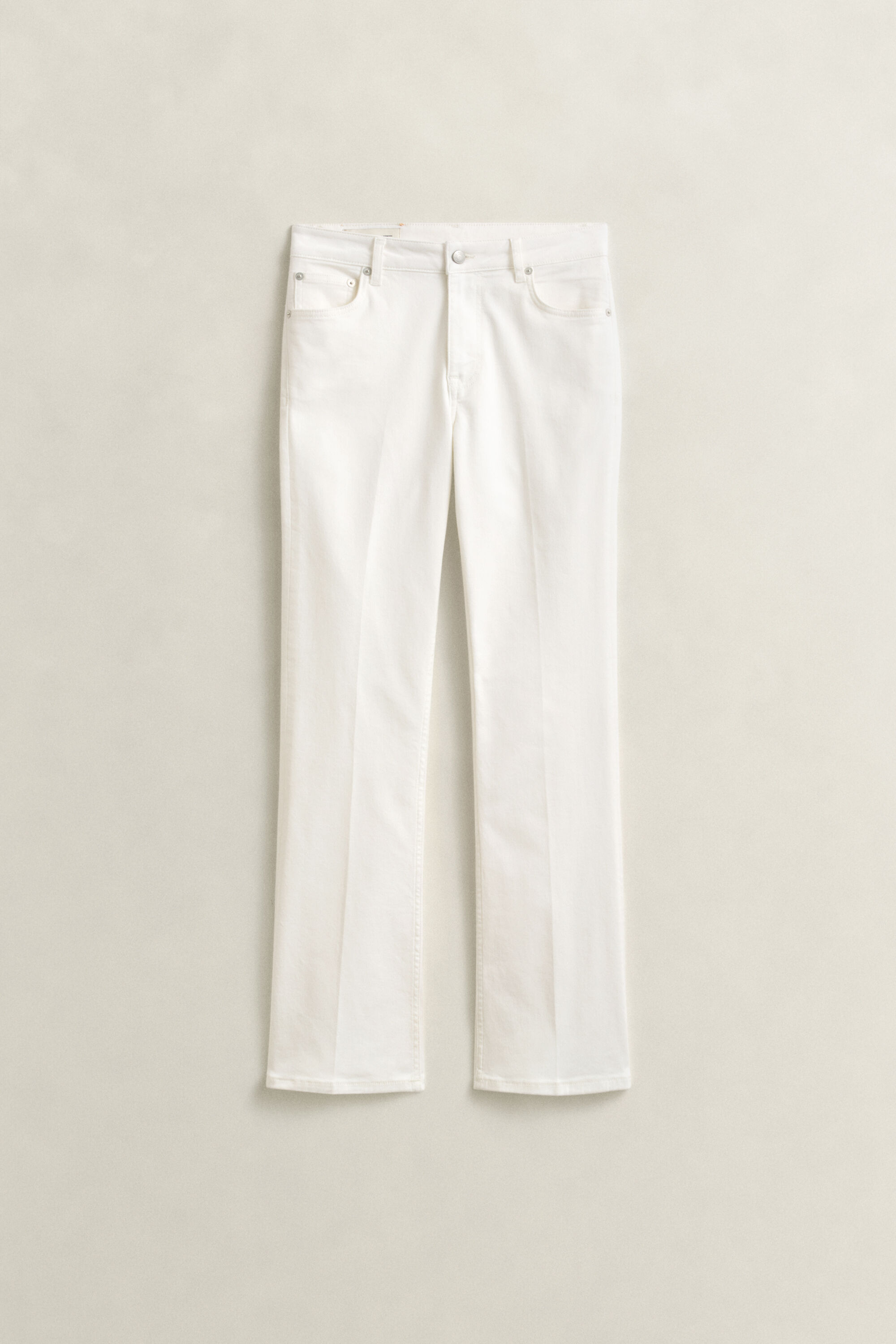 Stretch Jeans mit ausgestelltem Bein