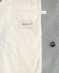 Zweireihiges Oversized Sakko mit Streifen