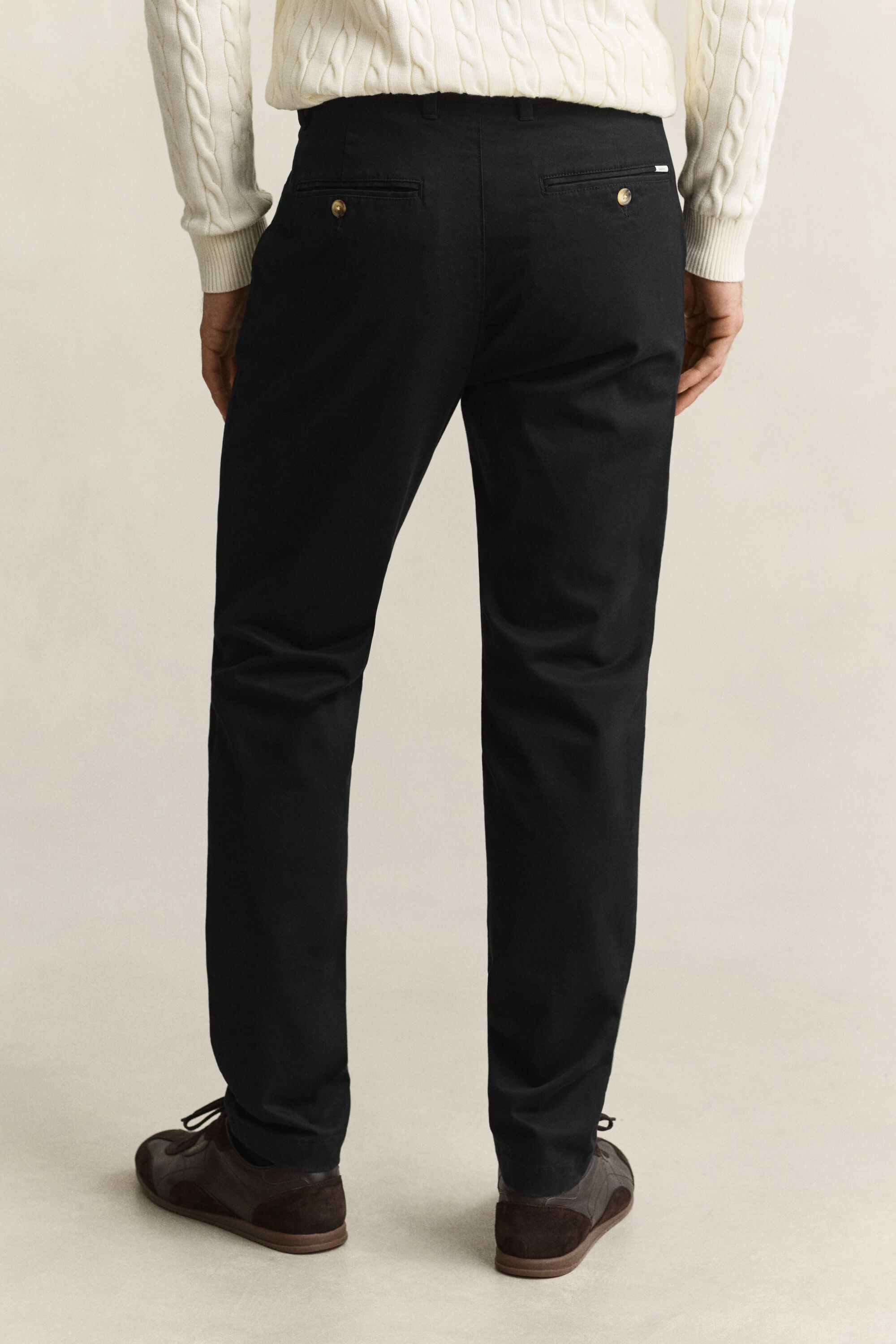 Classic Slim Fit Chinohose
