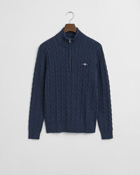 Zopfstrick Troyer aus Baumwolle