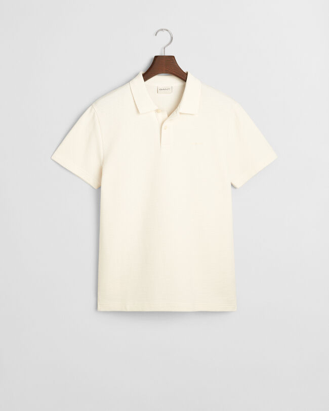 Waffle Textured Poloshirt