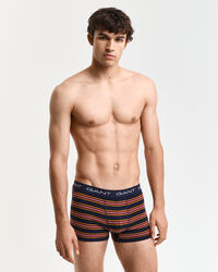 3er-Pack Boxershorts mit Rugger-Streifen in Geschenkbox