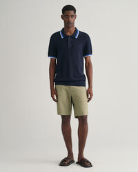 Baumwoll Piqu&eacute; Poloshirt