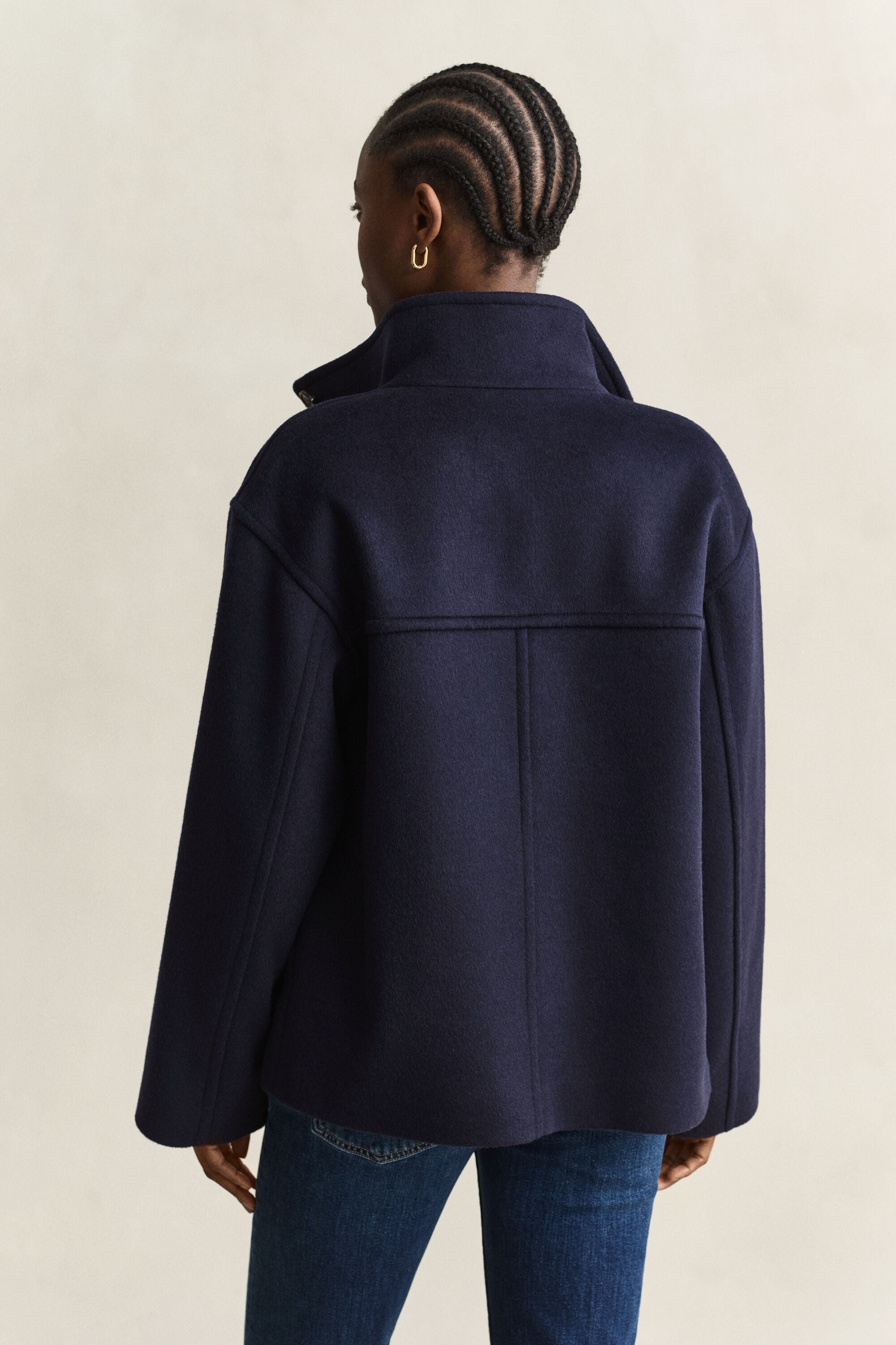 Jacke aus Wollmischung