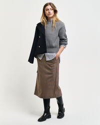 Karierter Bleistiftrock