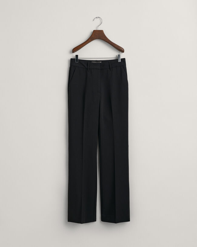 Slim Fit Slacks mit Schlag