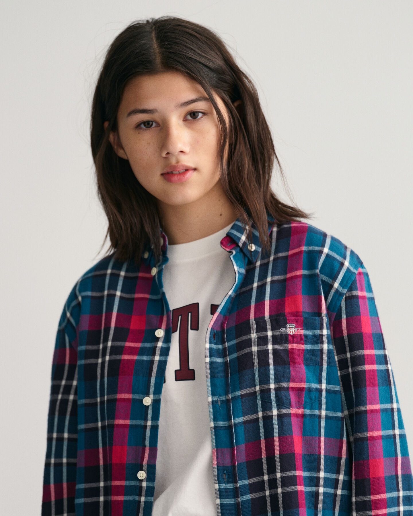 Teens Shield Karohemd