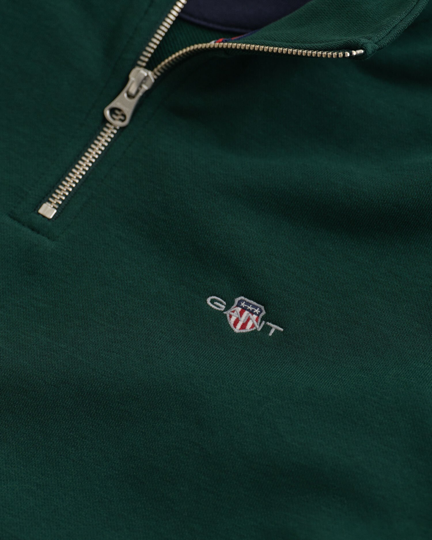 Shield Sweatshirt mit halblangem Reißverschluss