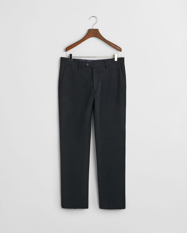 Slim Fit Herringbone Anzughose