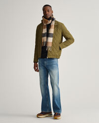 Mehrfarbig karierter Schal