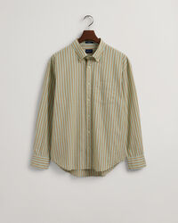 Relaxed Fit Fil-&agrave;-Fil Streifenhemd