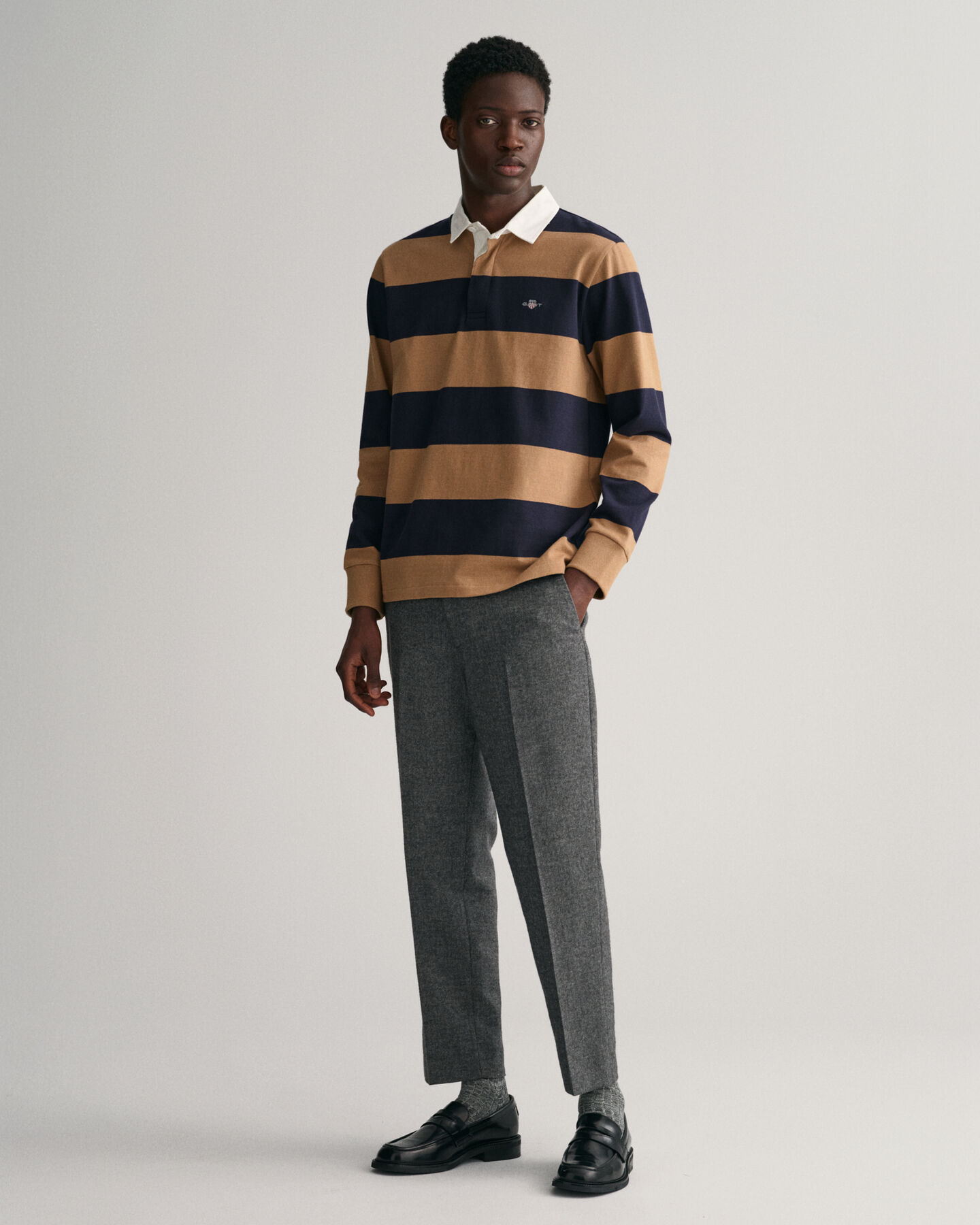 Shield Barstriped Heavy Rugger