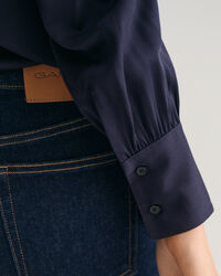 Regular Fit Satinbluse