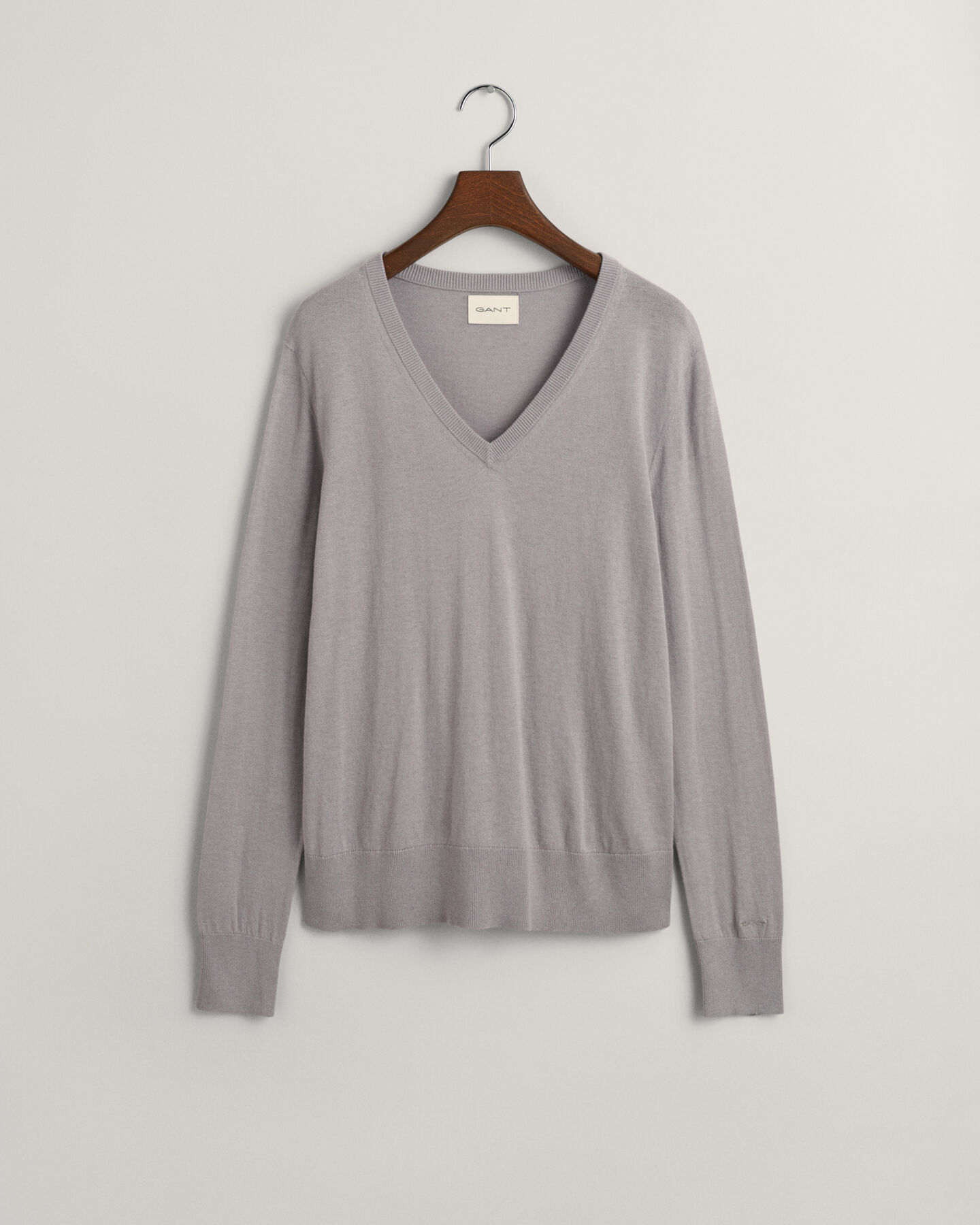Feinstrick V-Neck Pullover