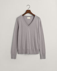 Feinstrick V-Neck Pullover