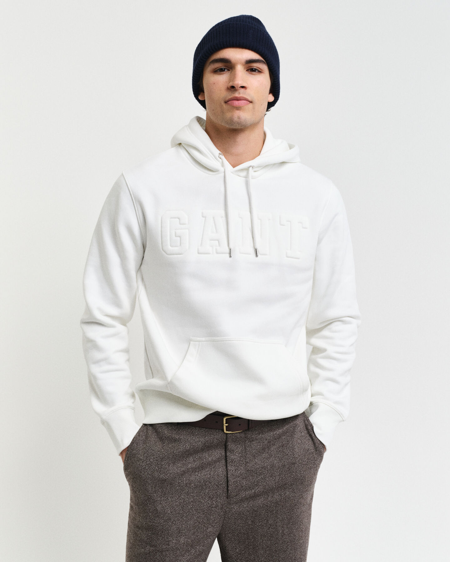 Embossed Hoodie