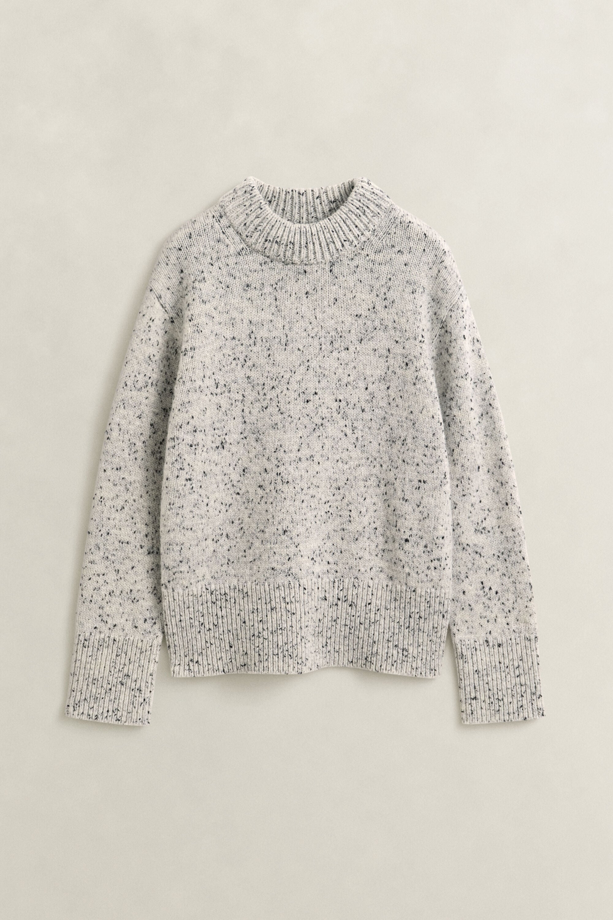 Pullover aus Wollmix mit Noppenstruktur