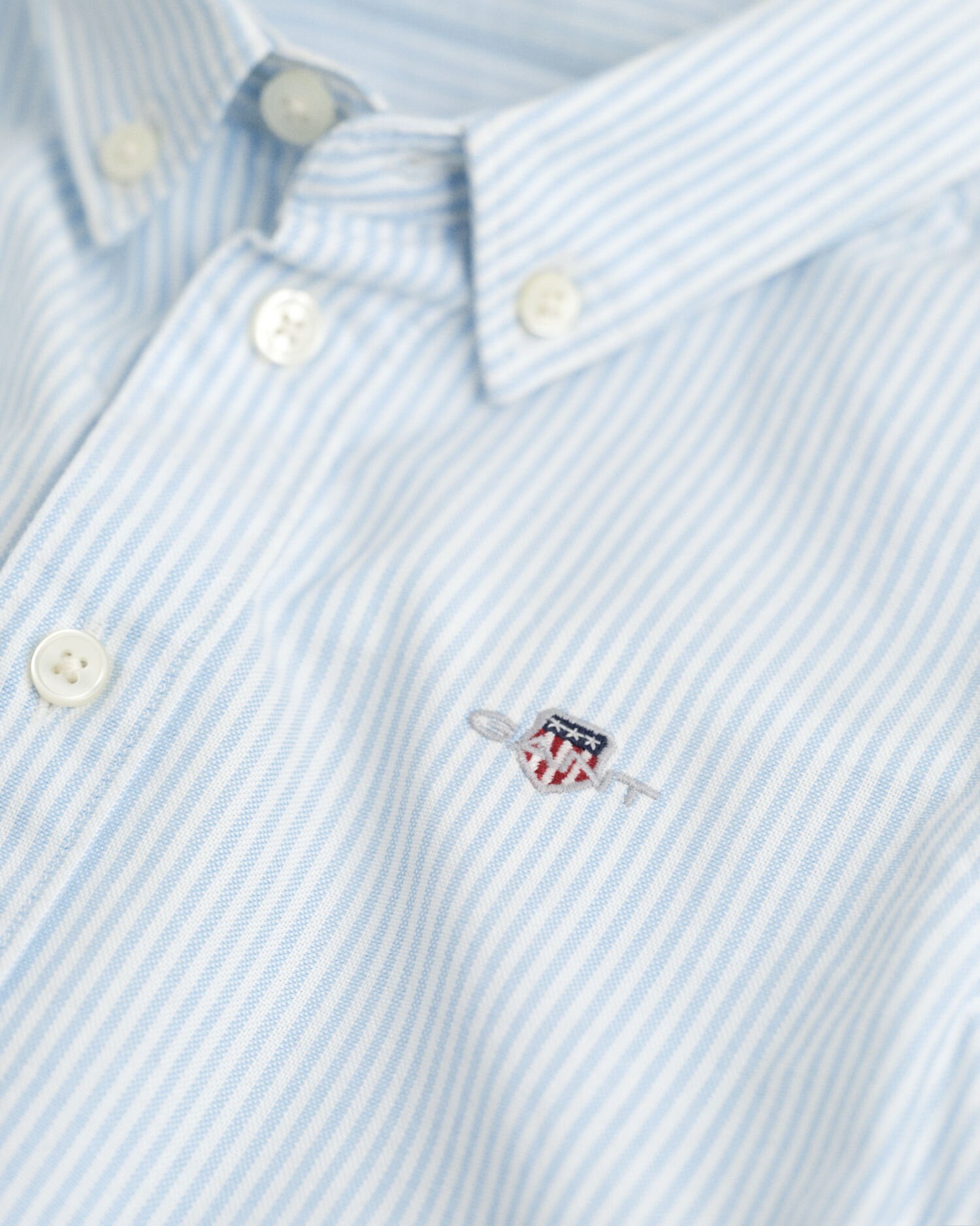 Kids Shield Oxford-Hemd mit Streifen