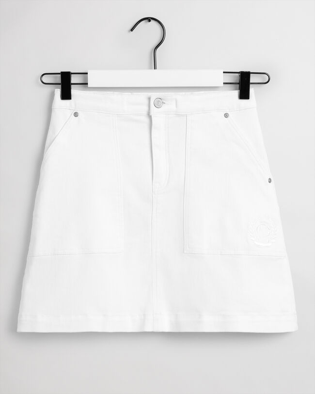 Teen Girls Twill Rock mit aufgesetzter Tasche