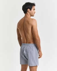 2er-Pack Boxershorts Gestreift & Einfarbig