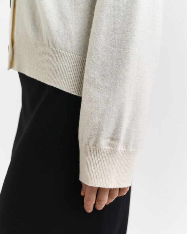 Superfine Lambswool Strickjacke