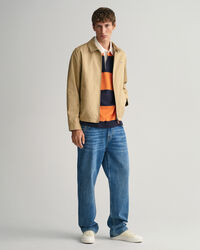 Windcheater Jacke aus Baumwolle