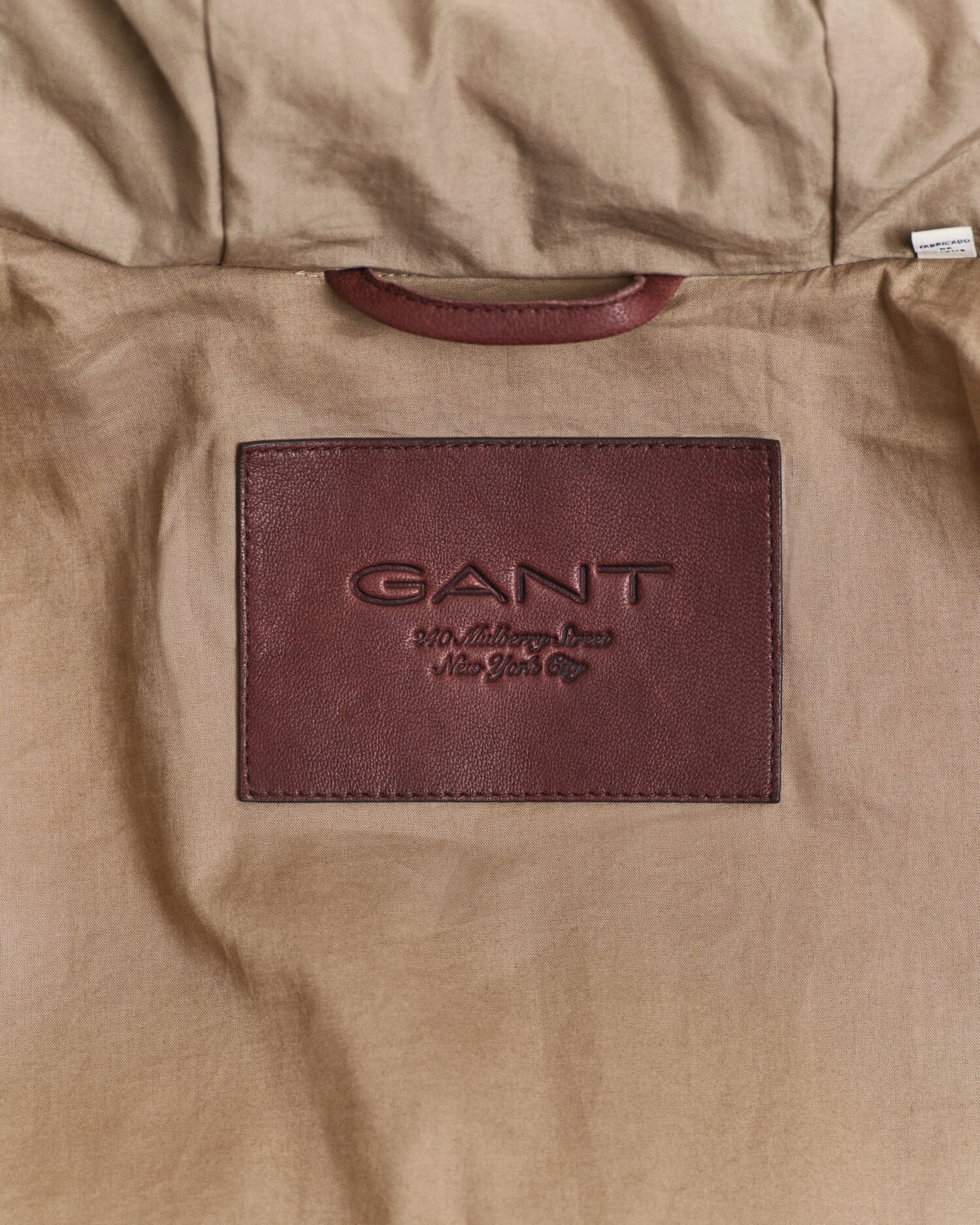 Baumwoll Parka mit Gänsedaunenfüllung