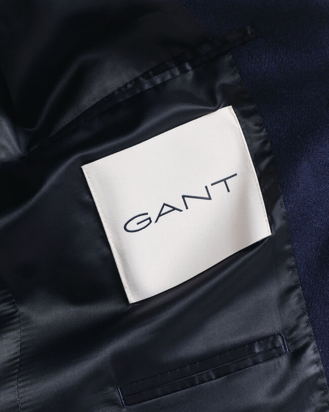 Slim Fit Club Sakko aus Wollflanell