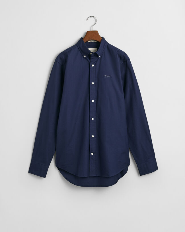 Regular Fit Pinpoint Oxford-Hemd