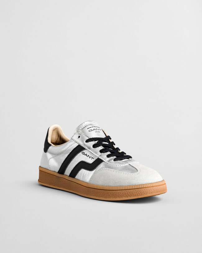Cuzima Sneaker aus Metallic-Leder