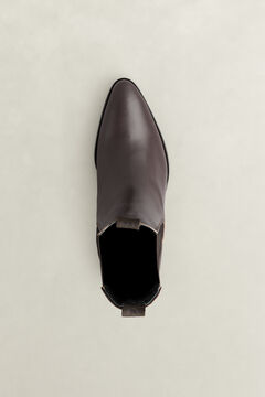 St Broomly Leather Chelsea Boots — DARK BROWN 2