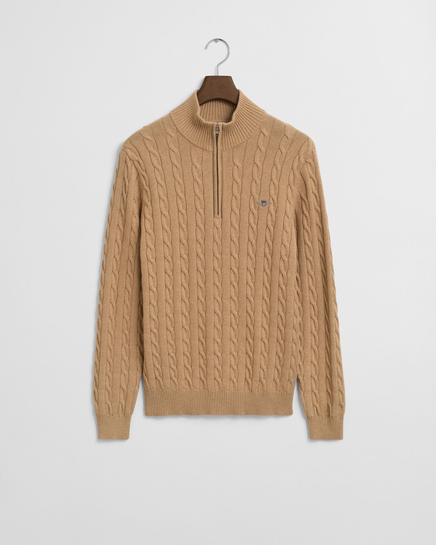 Zopfstrick Troyer aus Baumwolle