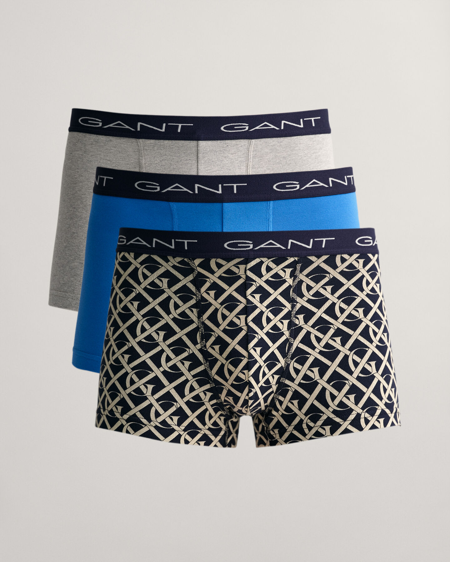 3er-Pack Monogram Boxershorts mit G-Print