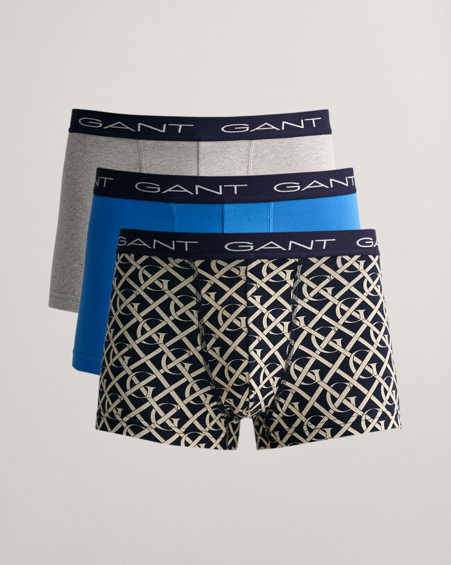 3er-Pack Monogram Boxershorts mit G-Print