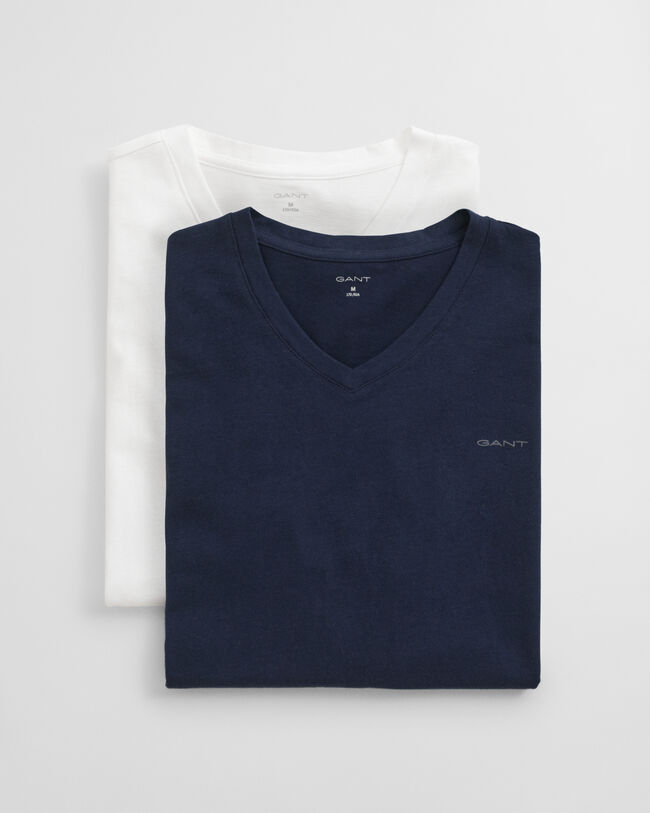 2er-Pack V-Neck T-Shirts
